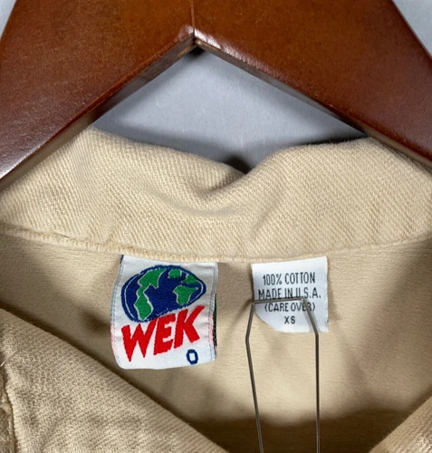 VTG Wek Mackinac Island Sweatshirt Adult 0 / XS - Medium Beige Oversized - Picture 4 of 14