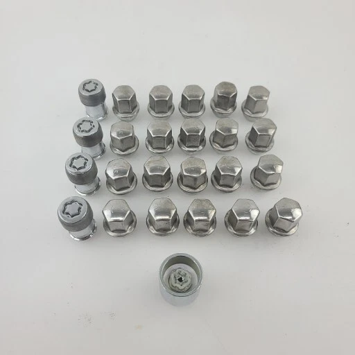 2019 2023 Fits Dodge RAM 1500 OEM Lug Nut Set Of 20 With 4 Locking Nuts And Key