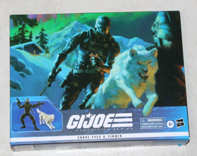 GI Joe Classified Series SNAKE EYES & TIMBER 6in Figure #52