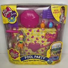 Key Charm Cuties Pool Party Vintage 2000 Spin...