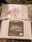 Zelda Majora's Mask + Orge Battle 64 Japanese Lot+ Convertor To Play On Usa N64