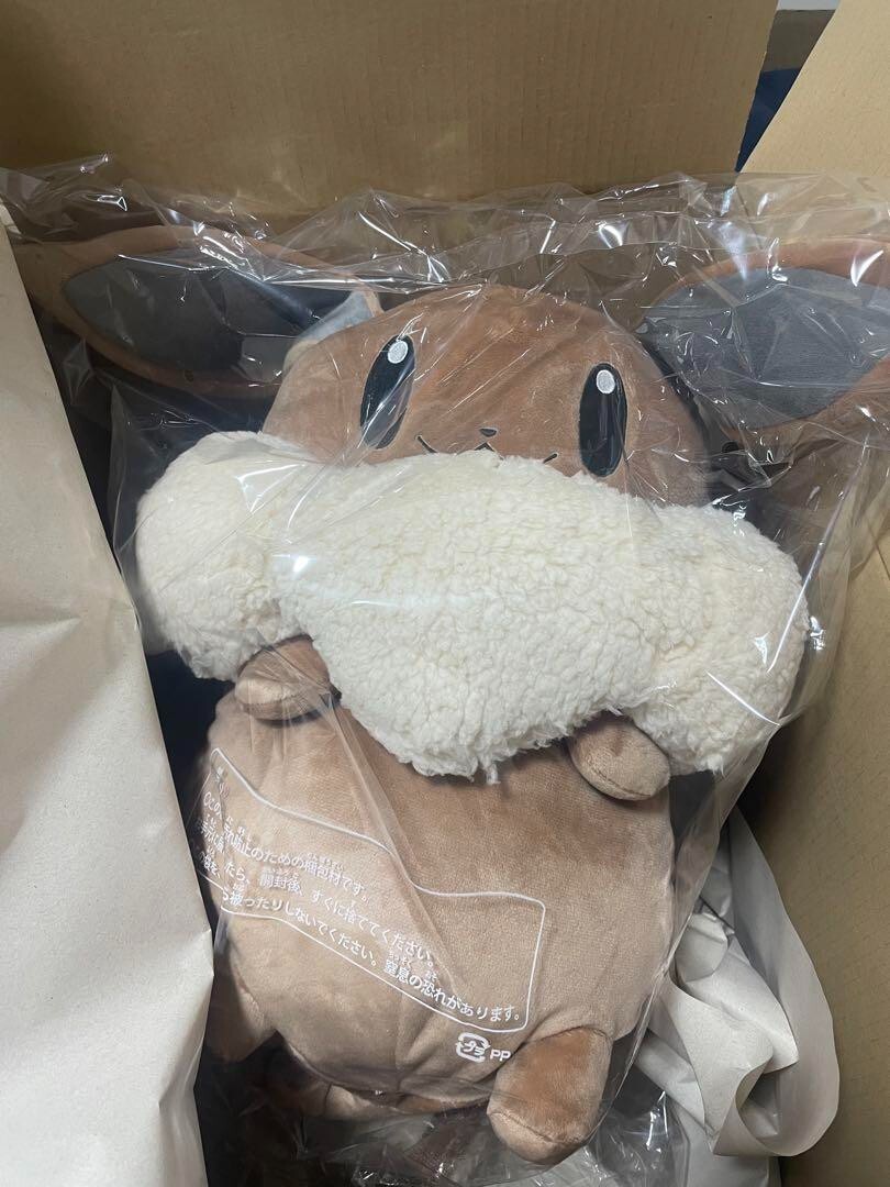 Pokemon Eevee Plush Backpack - Brown and Cream Pokemon Eevee Plush Backpack PS-0044EV | LASR – LA Style Rush main image 3