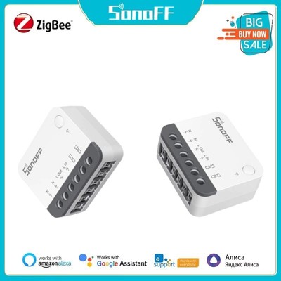 SONOFF ZBMINIR2 Extreme Zigbee Smart Switch 1-4PCS Detach Relay Remote Group Con