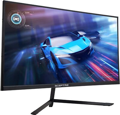 NEW Sceptre 27'' LED Gaming Monitor G-to-G 1ms 144hz w/ Speakers E275B-FPN168