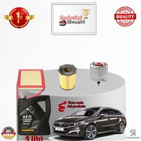 Inspektionskit Filter + ÖL Peugeot 508 1.6 HDI 82KW 112CV Von 2014->