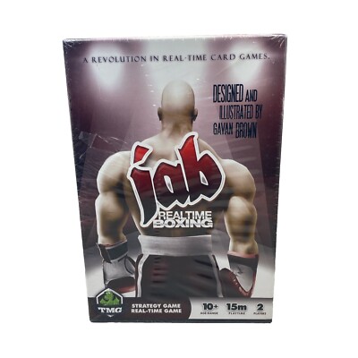 JAB: REAL TIME BOXING - Strategy Game - by TMG - New / Sealed!!!