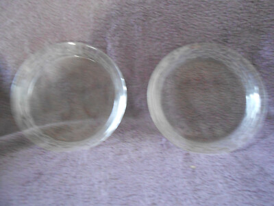 DESSOUS DE BOUTEILLE verre moulé dépoli à décor géométrique de bulles
