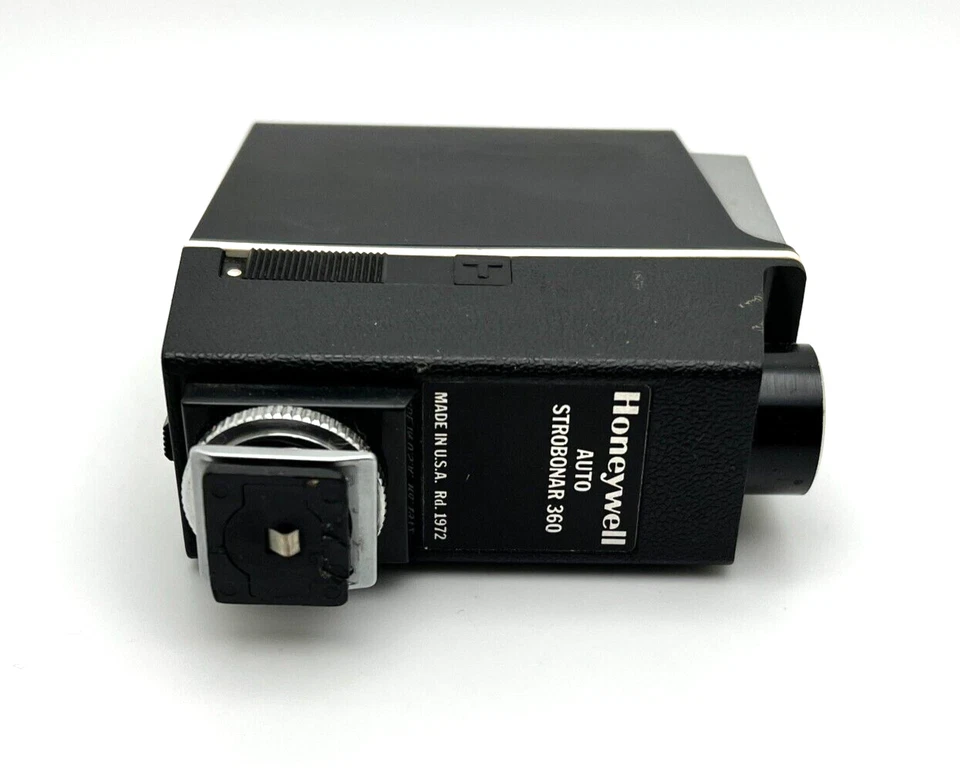 Flash para cámara Honeywell Auto Strobonar 360 hecho en EE. UU. Rd. 1972 Foto 3 de 4