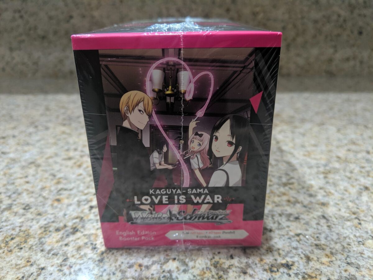 Weiss Schwarz Kaguya sama love is war vol 2 English full case