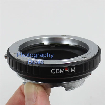 QBM-LM Adapter for Rollei QBM Lens to for Leica M L/M M8 M7 M5 TECHART LM-EA7