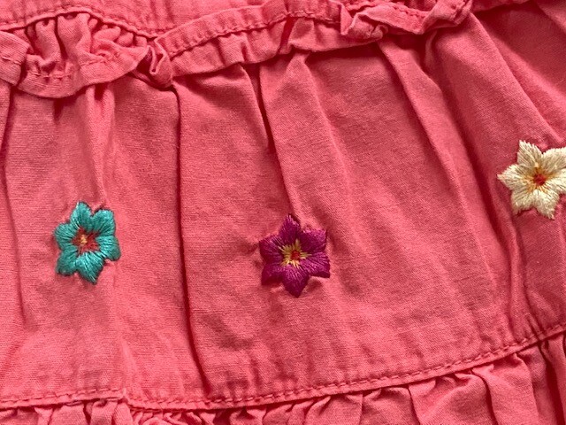 Gymboree Girl cotton skirt S 5 school beach Party Evening Birthday summer image 2