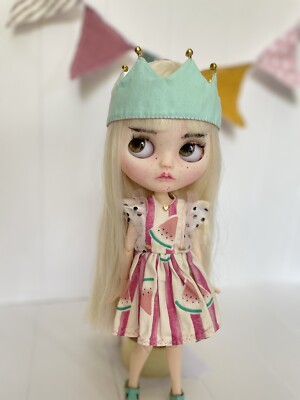 Blythe doll clothes, princess vintage outfit for blythe, Blythe Doll Dress