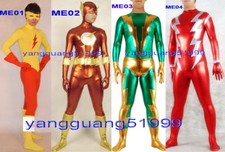 Men 4 Style Flash Catsuit Costumes Unisex Superhero Flash Costumes Outfit F208