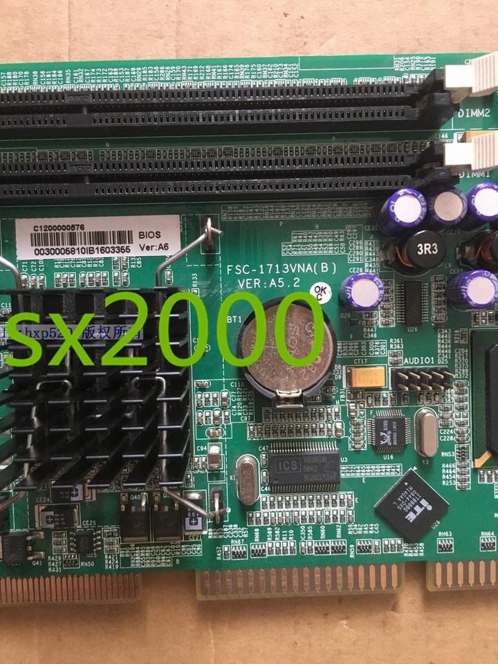 1PC  Used EVOC FSC-1713VNA(B) VER:A5 A5.2 865G Industrial Control Board with CPU - Image 2 of 4
