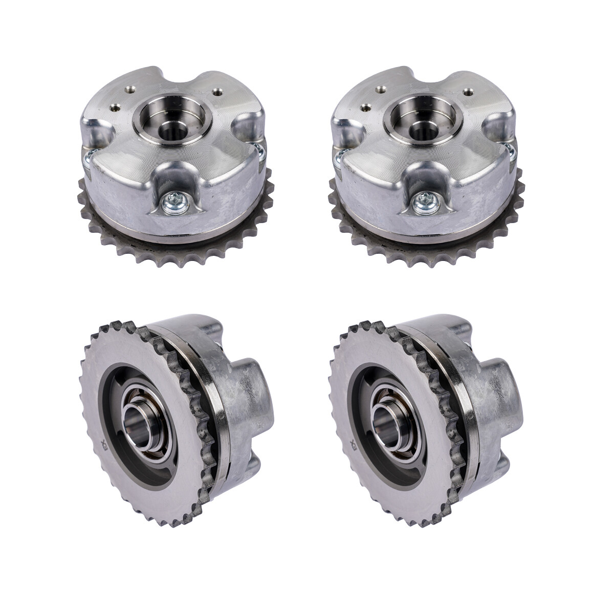 2x Intake & 2x Exhaust Timing Camshaft Sprocket For Audi A6 A8 Q5 RS4 R8 S5 4.2L