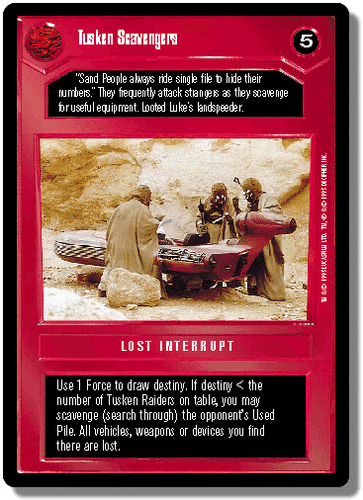 Star Wars CCG Premiere Limited - Dark Side Singles (C/U/R) - Choose Your Cards - Picture 135 of 147