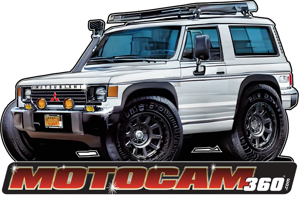 Kit de puntal capó Mitsubishi Montero Gen1 / Dodge Raider - por Motocam360 Foto 4 de 4
