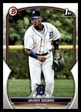 2023 Bowman Prospects #BP-4 Javier Osorio Detroit Tigers