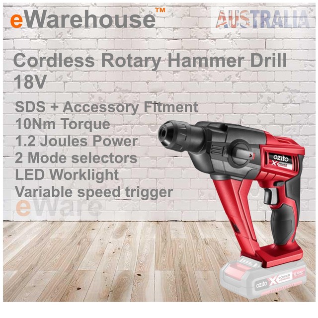 Ozito Power X Change 18v Rotary Hammer 