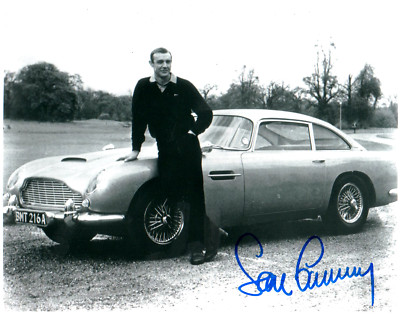 SEAN CONNERY JAMES BOND Dr No Goldfinger 007 SIGNIERTES FOTOGRAFIE 10x8 MIT COA