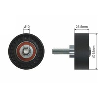 NTY Umlenk-/FüHrungsrolle Keilrippenriemen FüR Fiat Stilo 192 1.8 16V
