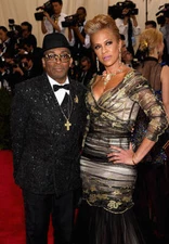 Spike Lee Tonya Lewis Lee at the China Through The Looking Glass C - Old Photo