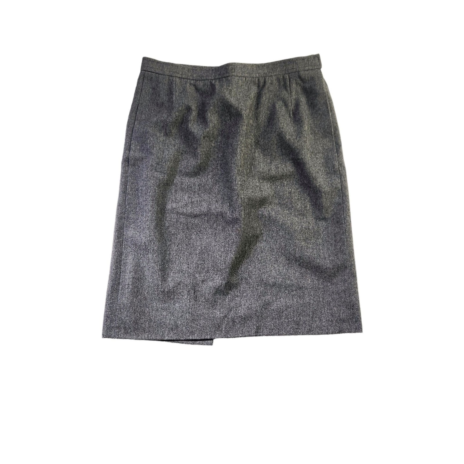 Gonna vintage in lana Saint Laurent tasche a matita taglia FR 40 US 10