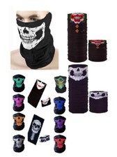 12 Seamless Face Mask Gaiter Skull Jaw Bone Bandana Biker Winter Sport Headband