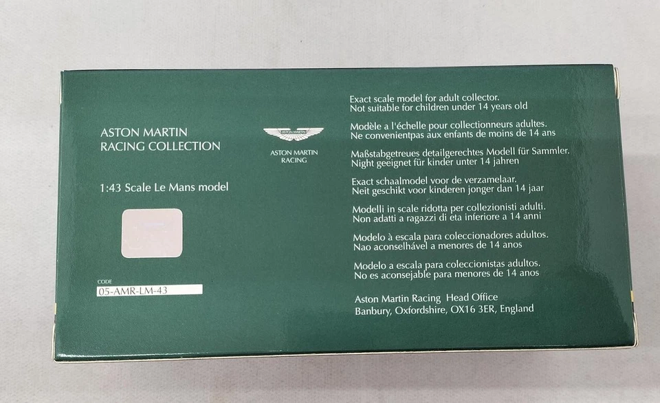1/43 Spark Aston Martin DBR9 #59 24H Le Mans 2005 Green w/ Box From Japan S5856 - Image 4 of 4