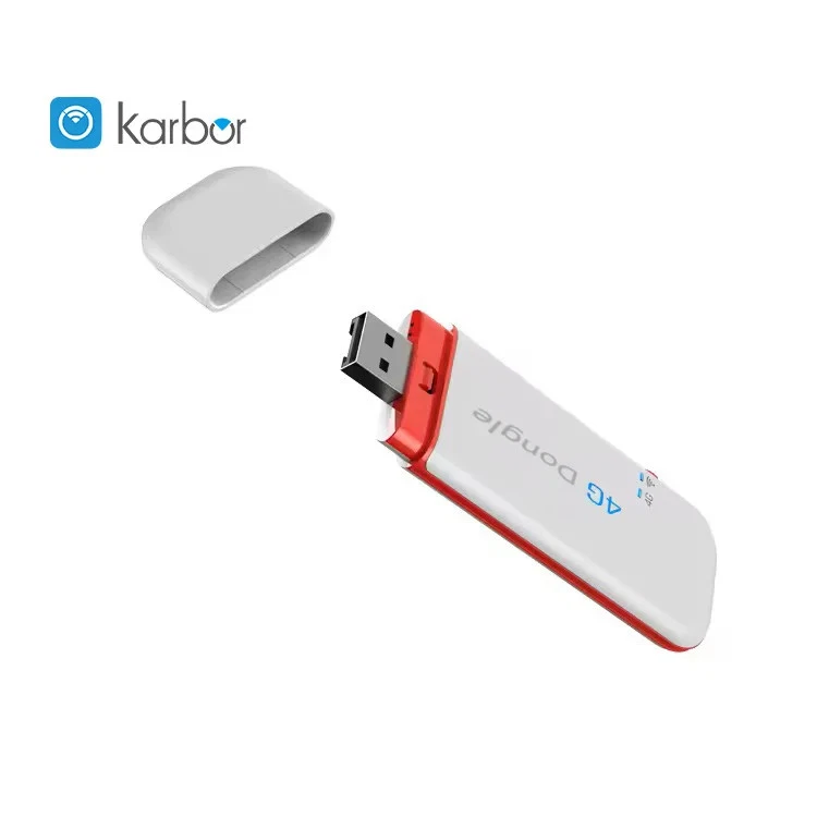 Karbor 4G USB Dongle WiFi Hotspot Modem Pocket Wifi Dongle with Sim Card Slot - Image 2 of 4