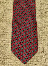 Ohio State University Holiday Vintage 100 Silk Rare Tie NCAA Football Basketbal