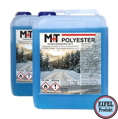 10 Liter -60°C Scheibenfrostschutz KONZENTRAT Winter Frostschutz Made in Germany