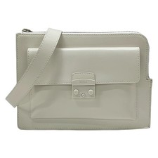 FURLA Metropolis - White Leather Shoulder Bag