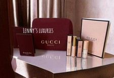 GUCCI Beauty Limited Edition 5-PC Travel Gift Set Mascara Serum + Mirror + Pouch