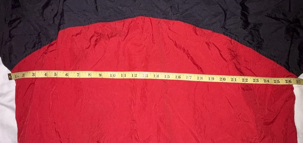 Marlboro Adventure Team Men’s XL Red/Black Hooded Full Zip Windbreaker - product detail image 7
