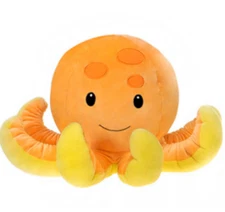 16 Inch Huggy Huggables Octopus Plush Stuffed Animal by Fiesta