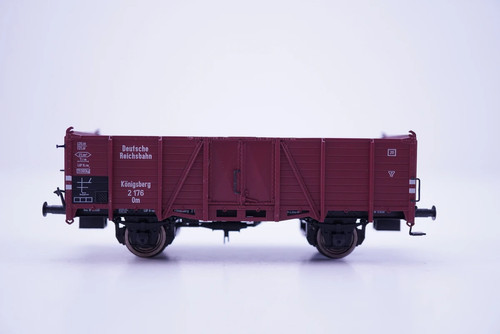 (SMY0673) Brawa 48432 offener Güterwagen Königsberg der DRG, H0 DC, OVP | Condition: Gebraucht