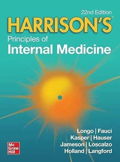 Harrison's Principles of Internal Medicine, Twenty-Second Edition (Vol. 1 & Vol.