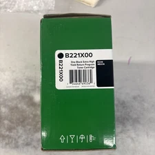 Lexmark B221XOO Black Extra High Yield Toner Genuine New OeM open Box free ship