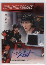 2023 SP Game Used Authentic Rookies Jersey /149 Nikita Nesterenko #248 Auto 0il7