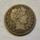 1893-P Barber Half Dollar
