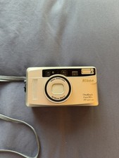 Nikon One Touch Zoom 90s AF QD 35mm Point  Shoot Film Camera Untested