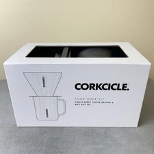 Corkcicle Pour Over – Insulated Stainless Steel Dripper Ceramic Slate