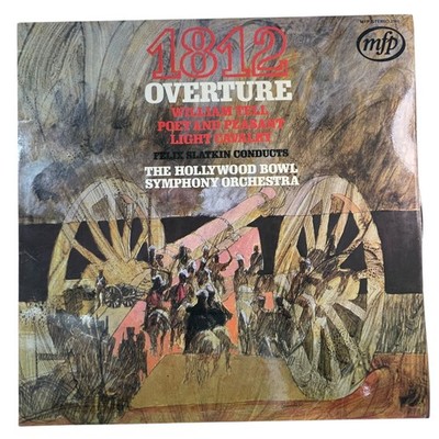 1812 Overture Felix Slatkin Hollywood Bowl MFP 2148 LP Vinyl VG/VG Classical