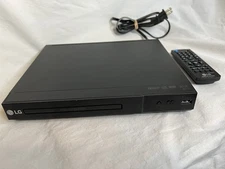 LG DVD/CD Player DP132 w/ Remote Dolby Digital A/V Cable USB Plug Tested & Works