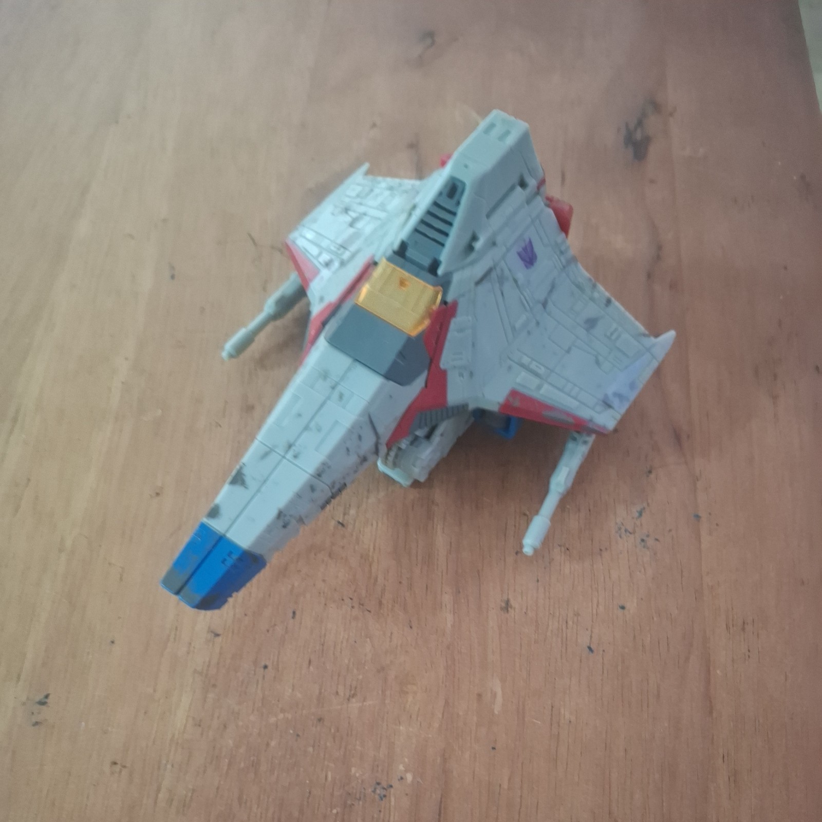 Hasbro Transformers Siege Voyager Decepticon Starscream War For Cybertron