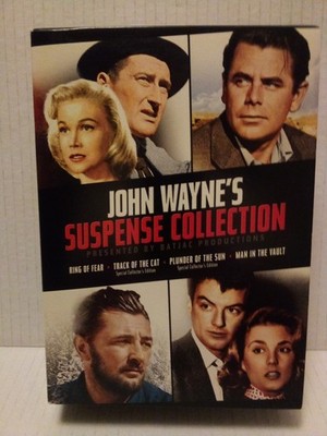 John Wayne's Suspense Collection 4-DVD 1953-56 Ring of Fear, Track of the Cat...