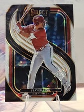 2025 Panini Select Seaver King Premier Level #122 White Cracked Ice Prizm /25