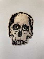 Skull Design Hand Drawn Sticker for Warerbottle Laptop Car
