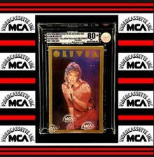VHS OLIVIA IN CONCERT MCA RAINBOW STAGGERED WRAPAROUND SEALED AND GRADED